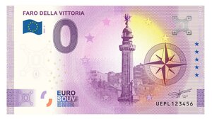 Billet souvenir de 0 euro Italie 2022 – Phare de la Victoire