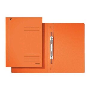 paquet de 25 Chemises à spirale, carton Colorspan, orange, format A4 LEITZ