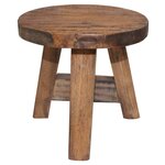 vidaXL Tabouret Bois de récupération massif
