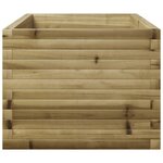 vidaXL Jardinière 90x60x49 5 cm bois de pin imprégné