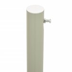 vidaXL Auvent latéral rétractable de patio 160x300 cm Gris
