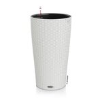 LECHUZA Jardinière CILINDRO Cottage 32 ALL-IN-ONE diamètre 32 cm blanc