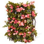 vidaXL Treillis de lierre artificiel extensible 5 Pièces 180x20 cm