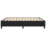 vidaXL Cadre de lit sans matelas noir 180x200 cm similicuir
