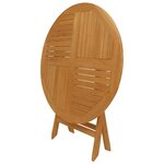 Salon de jardin meuble d'extérieur ensemble de mobilier 5 pièces bois de teck massif 02_0016571