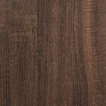 vidaXL Cadre de lit sans matelas chêne marron 120x200 cm