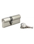 THIRARD - Cylindre de serrure double entrée SA  35x50mm  anti-arrachement  nickel  vis 45mm  3 clés