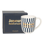 Lot cadeau Mug  Stylo & Carte Joyeux anniversaire