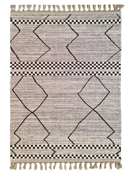 Tapis de salon ASNI 200 x 300 cm - Gris