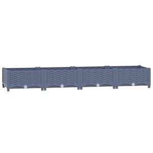 vidaXL Lit surélevé 160x40x23 cm Polypropylène