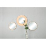 Jeu de plaques miroir  bords rectifiés