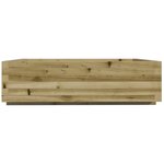 vidaXL Jardinière 90x90x26 5 cm bois de pin imprégné
