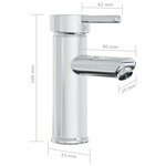 vidaXL Lavabo encastré avec robinet 101x39x18 cm Céramique Blanc