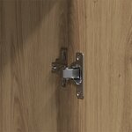vidaXL Ensemble de meubles de salle de bain 3 pièces en chêne artisanal  bois d'ingénierie
