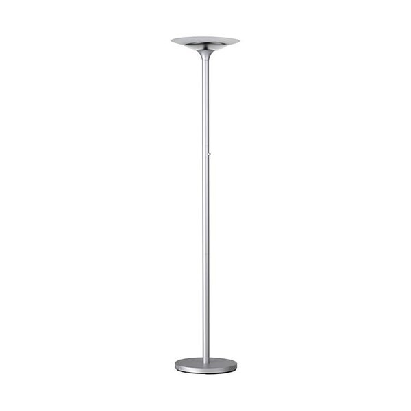 Lampadaire Variaglass LED 22W H 180 cm Gris Métal UNILUX