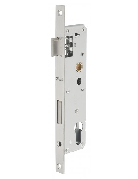 THIRARD - Boitier de serrure encastrable à cylindre pour menuiserie métallique  axe 30mm  inox  bouts carrés