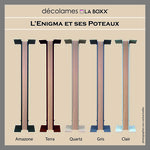 4 Lames décoratives ENIGMA pour poteau LA BOXX