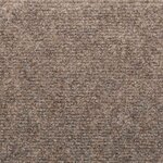 vidaXL Tapis autoadhésifs de marches 10 Pièces Crème 65x21x4cm Aiguilleté