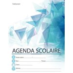 Agenda scolaire  dates à renseigner