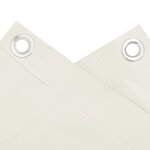vidaXL Écran d'intimité de balcon blanc 700x120 cm PVC