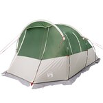 vidaXL Tente de camping tunnel 4 personnes vert imperméable