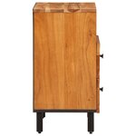 vidaXL Table de chevet 50x33x60 cm bois d'acacia solide