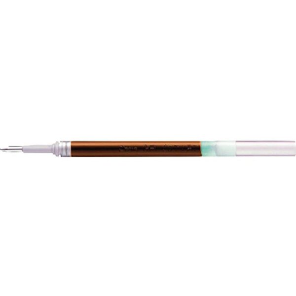Recharge LR7 pour Roller Energel Liquide Pointe 0 7 Tracé 0 35 mm Marron PENTEL