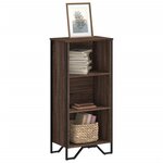 vidaXL Bibliothèque chêne marron 50x31x106 cm bois d'ingénierie