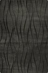 Tapis de couloir VERA Vague 80 x 150 cm - Gris