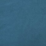 vidaXL Cadre de lit sans matelas bleu 100x200 cm velours
