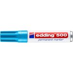 Marqueur Permanent 500 bleu clair 2-7 mm x 10 EDDING