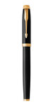 PARKER IM Stylo plume  Noir  plume moyenne  encre bleue  Coffret cadeau