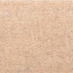 vidaXL Tapis de marches d'escalier 5 Pièces Marron 65x21x4 cm Aiguilleté