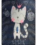 Tapis pour chambre Enfant 80 x 150 cm - Bleu