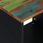 vidaXL Table basse 40x31x46 cm Bois de récupération et d'ingénierie