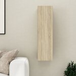 vidaXL Meuble TV Chêne sonoma 30 5x30x110 cm Bois d’ingénierie