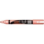 Marqueur craie chalk pwe5m  rouge métallique uni-ball
