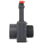 vidaXL Vanne de portail de piscine 2 Pièces 1 5"