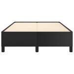 vidaXL Cadre de lit sans matelas noir 120x200 cm similicuir