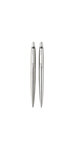 Parker jotter coffret cadeau duo : stylo bille + portemine 0.5mm, acier