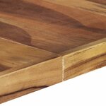 vidaXL Table à manger 140x140x75 cm bois massif