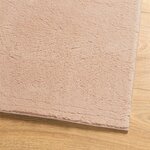vidaXL Tapis HUARTE à poils courts doux lavable rouge clair 140x200 cm