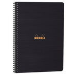 Notebook RHODIACTIVE 90g RI A4+ 160p L+MC mcrprf. + 9tr, règle PP + 6 m-p repositionna... RHODIA