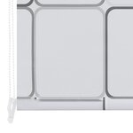 vidaXL Store roulant de douche 100x240 cm Carré