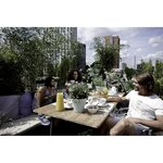 Pot de fleurs rond Loft Urban Ø 30 cm - Gris anthracite