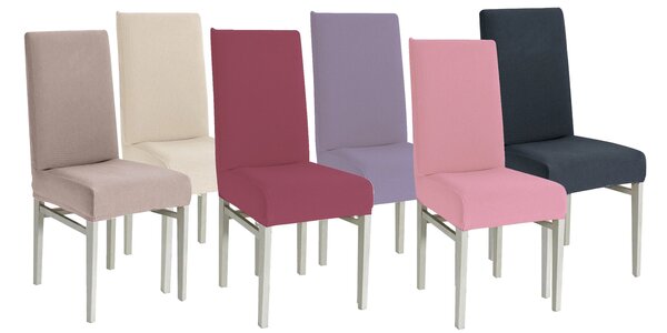 Housse de chaise extensible 23 x 18 x 18 cm - Fuchsia