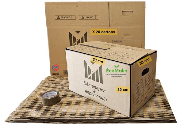 Kit Déménagement Étudiant / T1 – Économique