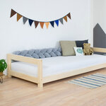 Lit enfant KIDDY 120 x 200 bois naturel