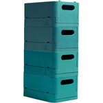 Bac pliable The Smart Case mini Skandi bleu pacifique