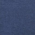 vidaXL Repose-pied Bleu 78x56x32 cm Tissu